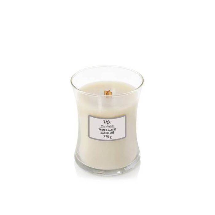 Woodwick Medium Jar - Smoked Jasmine -1